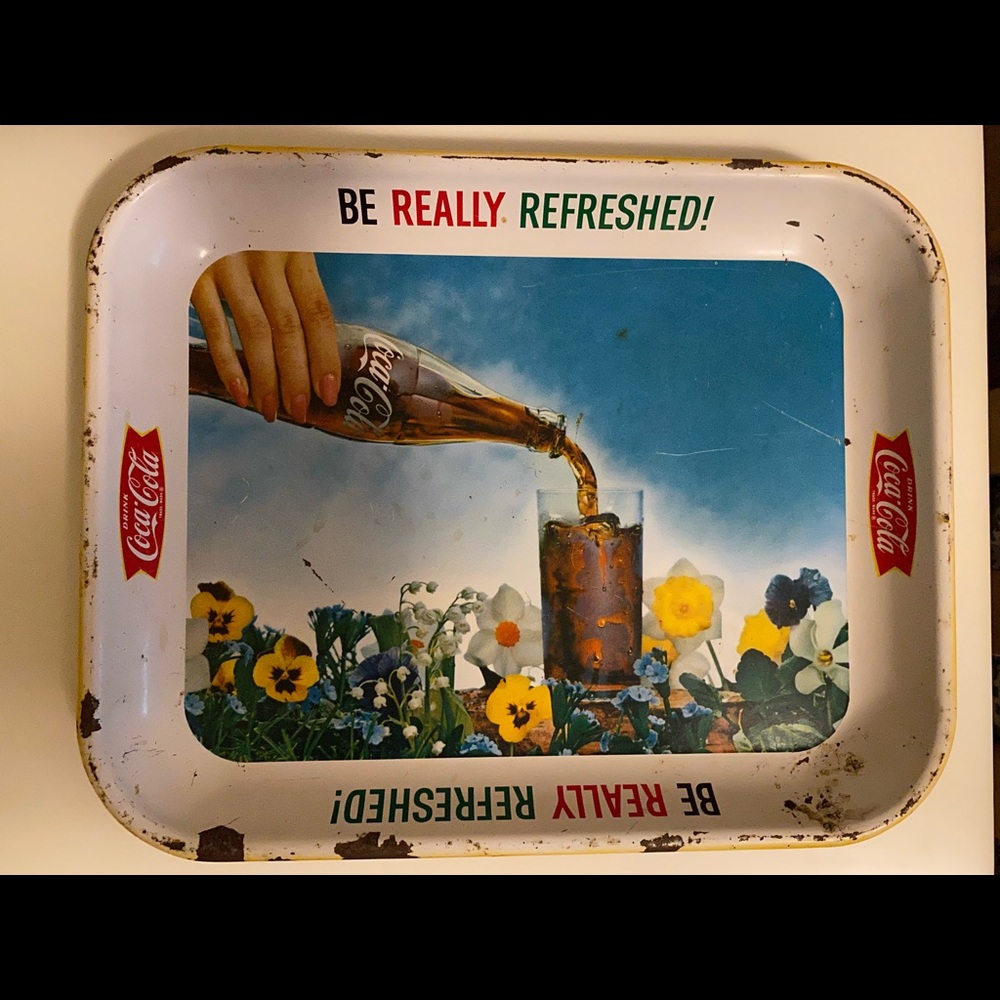 1960’s vintage Coke tray